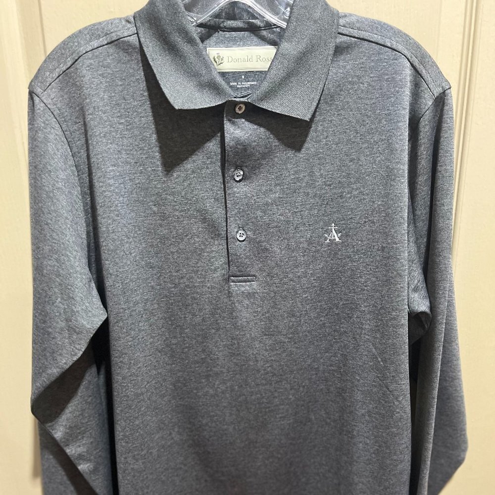 Donald Ross Polo Long Sleeve SZ S